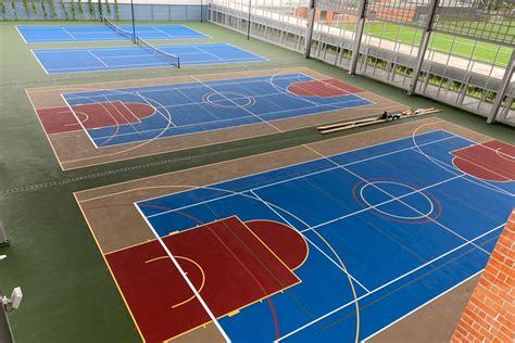 Plexipave Outdoor Acrylic Sports Flooring System Seara Sports Systems