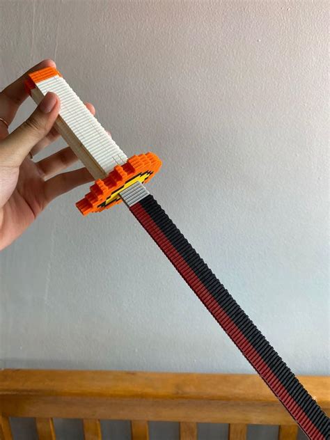 Demon Slayer Lego Sword Kimetsu No Yaiba Rengoku Giyu Tomioka Hobbies