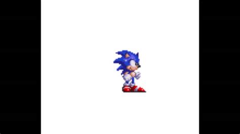 Sonic Sprite Animation Short Youtube Otosection