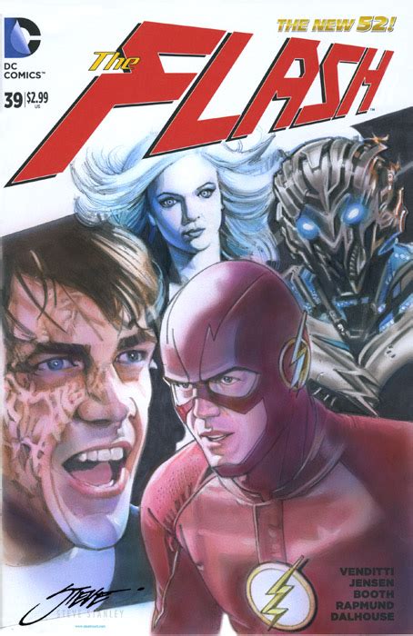 Savitar Evil Barry And Killer Frost Vs The Flash By Stevestanleyart