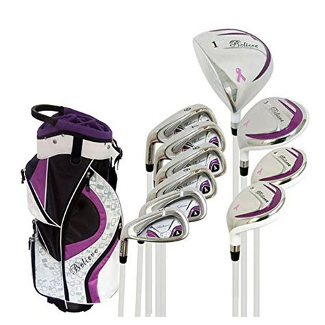 Founders Club Believe Ladies Complete Golf Club Set Purple Left Handed