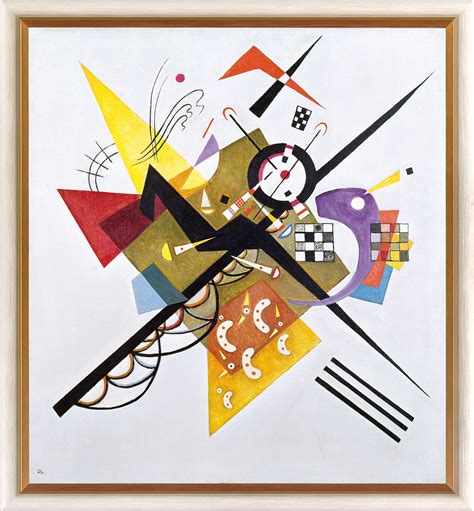 Wassily kandinsky composition no 8 claude debussy petit suite. Wassily Kandinsky: Painting "On White II" (1923), Framed ...