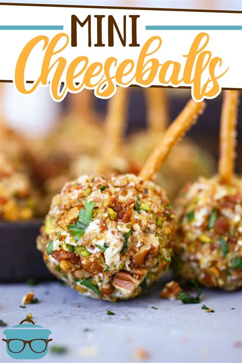 Easy Mini Cheeseballs Appetizer Recipe The Country Cook