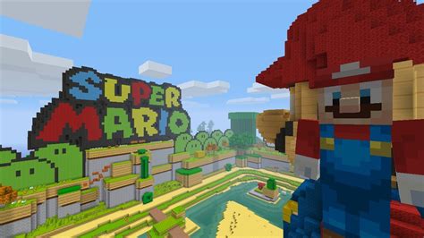 Super Mario Mashup Pack Review Minecraft Wii U Youtube