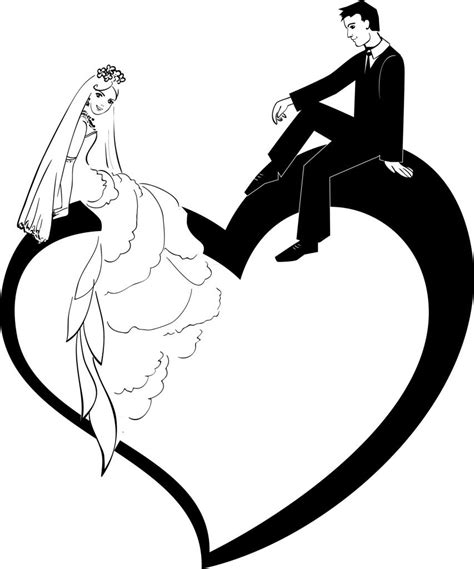 Bride And Groom Bride Groom Cartoon Free Download Clip Art On