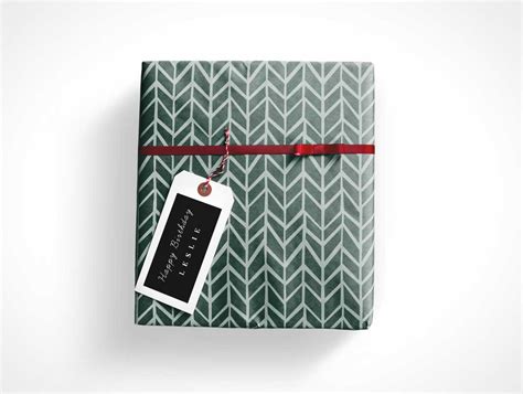 Download Gift Wrap Box PSD Mockup - PSD Mockups