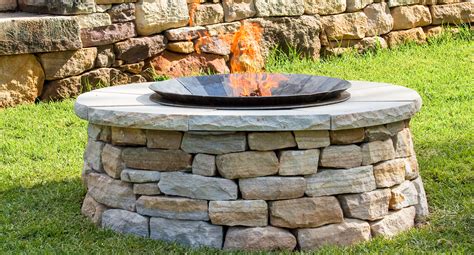Build Your Own Stone Fire Pit Fire Pit Ideas