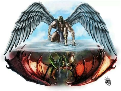 31 Best Demons Vs Angels Images On Pinterest