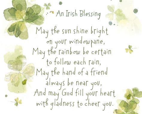 St Patrick S Day Poem An Irish Blessing Ecard Blue Mountain