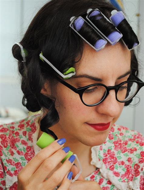 A Fast Roller Set For Everyday Vintage Hair Tasha Could Make That Vintage Hairstyles