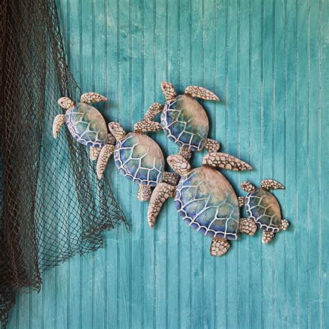 Eangee Home Design Sea Turtle Wall Decor Group Of Five 29