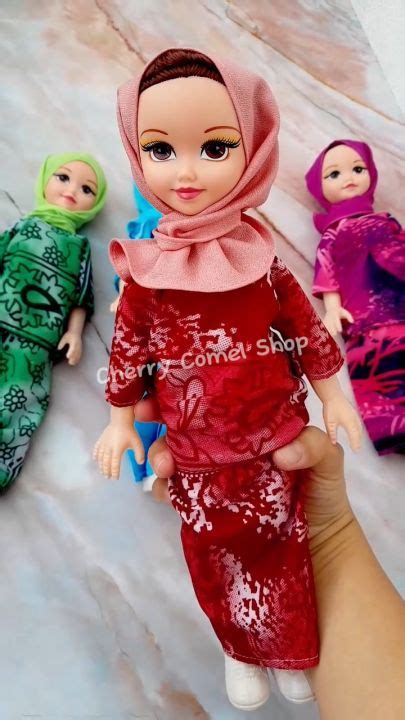 Hijabi Doll With Music Hijab Muslimah Dolls Muslim Girl Toys Muslimah Barbie Girls Dolly Toy
