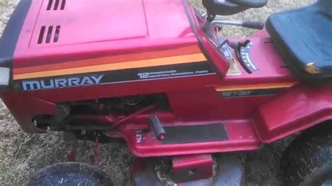 Old Murray Riding Mower Youtube