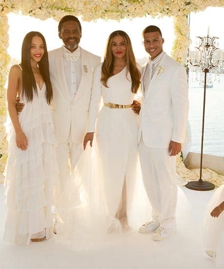 Beyonce Tina Knowles Richard Lawson Wedding Day Photos