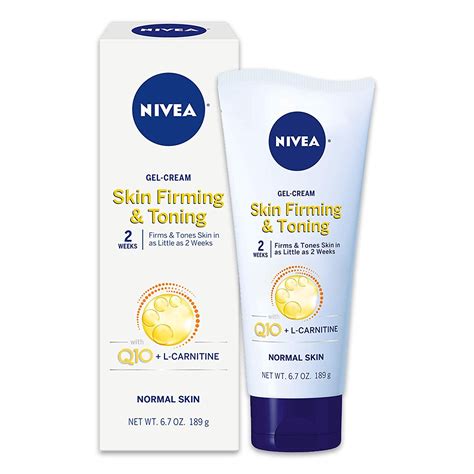 Nivea Skin Firming And Toning Gel Cream With Q10 And L Carnitine 67 Ounce