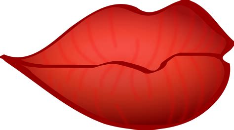 Image Of Red Lips Free Download On Clipartmag