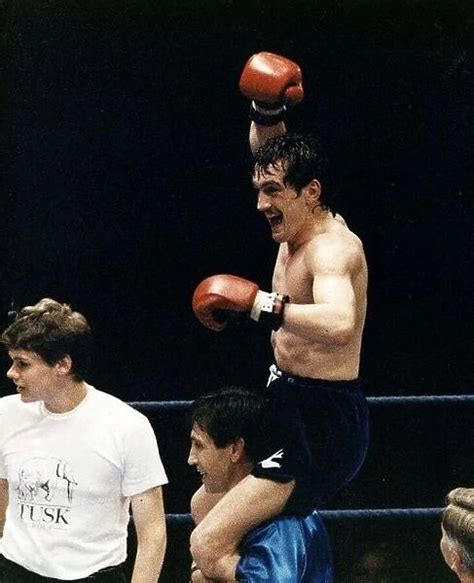 Barry Mcguigan Boxing Is Lifted On To The Shoulders Of His Photos Framed 21503628