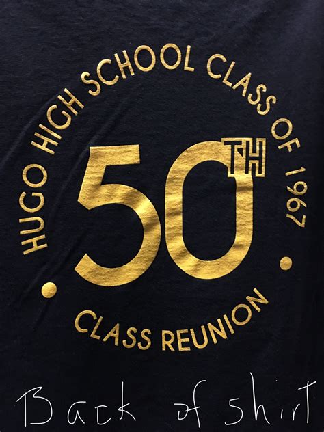 Ties That Bind Going Home Reunion 50th Hugo High School Tech
