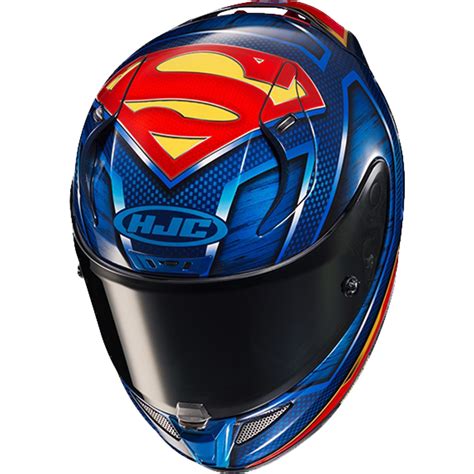 Hjc Rpha 11 Superman Dc Motorcycle Helmet And Visor Kit Dc Comic