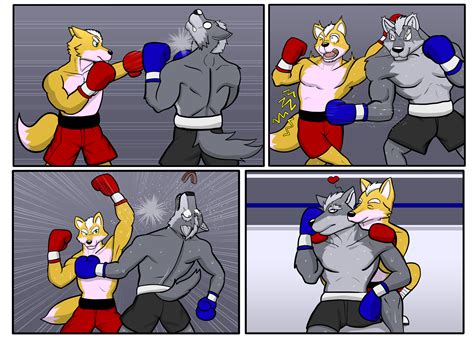 Commission Wave 3 Fox And Wolf Rematch By Hunter Husky Fur Affinity