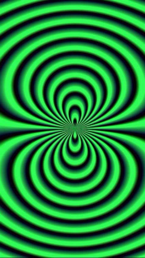 Optical Madness In Green And Black With Images Cool Optical