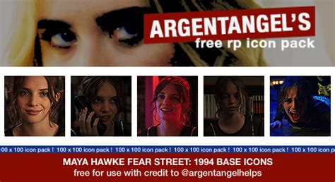Maya Hawke Fear Street 1994 Base Icons 100px By Theargentangel On Deviantart