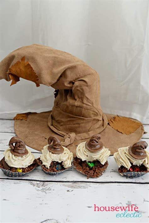 Harry Potter Sorting Hat Cupcakes Housewife Eclectic