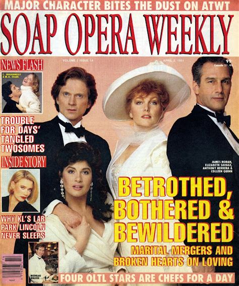 Soap Opera Weekly Cover April 2 1991