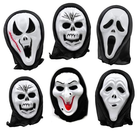 Halloween Mask Scary Ghost Mask Scream Costume Party Creepy Skull Scary