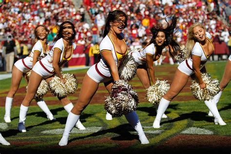 Redskins Cheerleaders A Photo On Flickriver