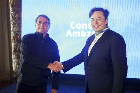 Bolsonaro Y Musk Reparten Elogios En Un Encuentro De Aliados En La