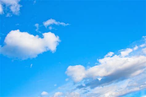 Free Photo Blue Sky Beautiful Blue Clouds Free Download Jooinn