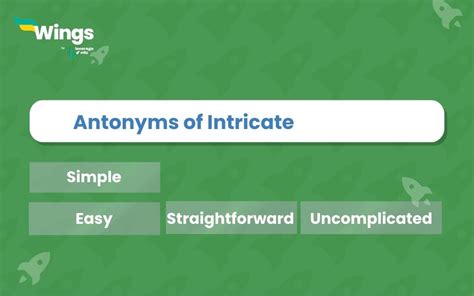 9 Antonyms Of Intricate With Meaning And Examples Leverage Edu