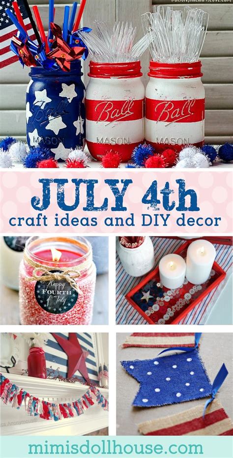 22 Easy 4th Of July Craft Ideas Patriotic Fourth Of July Diy Ideas