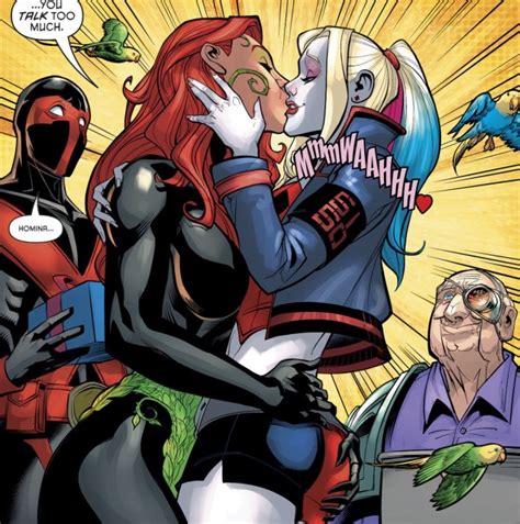 Harley Quinn Et Poison Ivy Se Sont Embrassées Dans Un