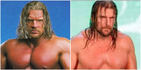 Wwe Triple H S Staggering Two Year Muscle Loss Between