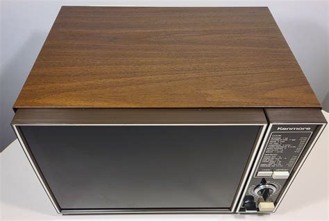 Sears Kenmore Vintage Microwave Oven 1981 Model 99221 Ebay