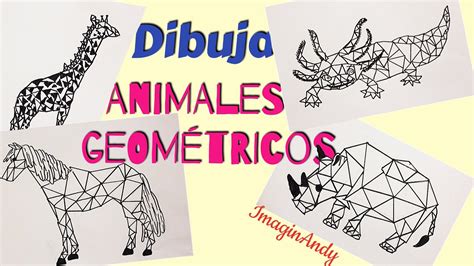 Dibuja Animales Geométricosimaginandy Youtube