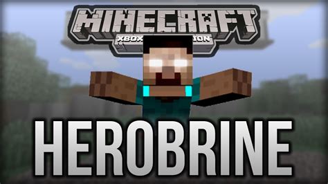 Minecraft Xbox 360 Herobrine Spotted Sighting Youtube