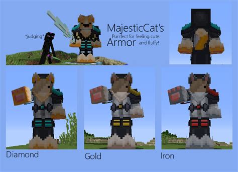 Planet Minecraft View Topic Cat Armor Texture Pack