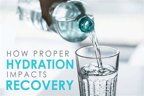 How Proper Hydration Impacts Recovery Coury And Buehler Physical Therapy