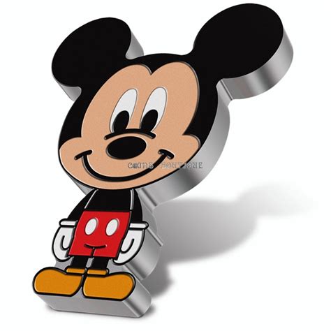 2021 Chibi Mickey Mouse 1 Oz Silver Coin Coins Boutique