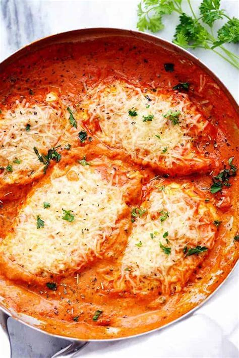 Creamy Tomato Italian Parmesan Chicken Recipe Concepts