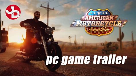 American Motorcycle Simulator Pc Game Trailer Youtube
