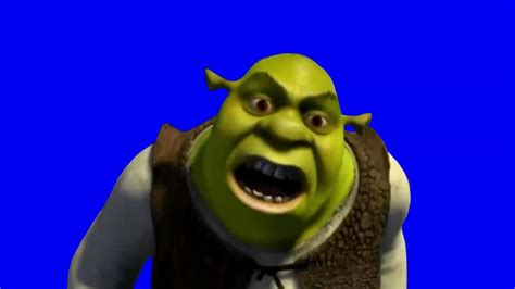 Chroma Key Shrek What Are You Doing In My Swamp Blue Screen