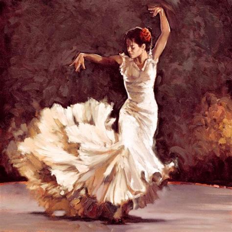 Le Flamenco Vu Par Mark Spain De Dance Paintings Great