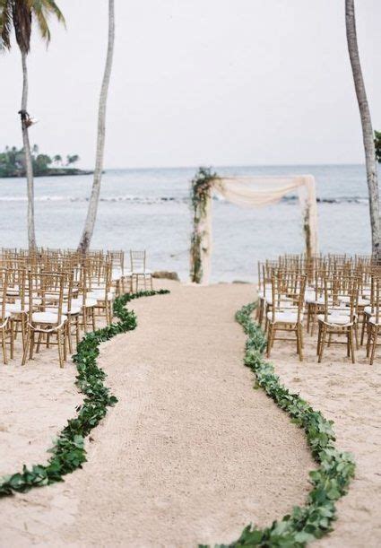 Wedding Ceremony Aisle Garland 30 Ideas For 2019 Beach Wedding