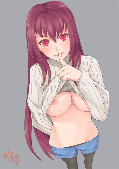 Rule 34 Breasts Fate Grand Order Fate Series Female Highres Large Breasts Navel Red Eyes