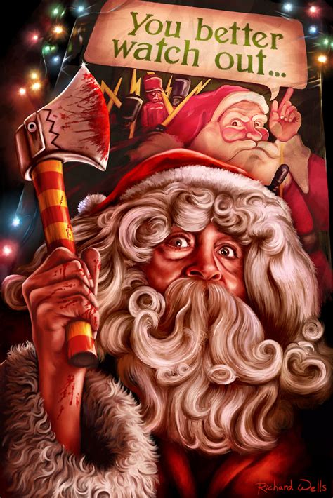 Limited Edition Art Print Celebrates Christmas Evil Dread Central