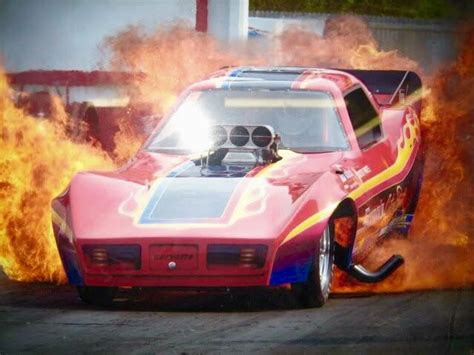 Fire Burnout Funny Car Drag Racing Drag Racing Cars Car Humor
